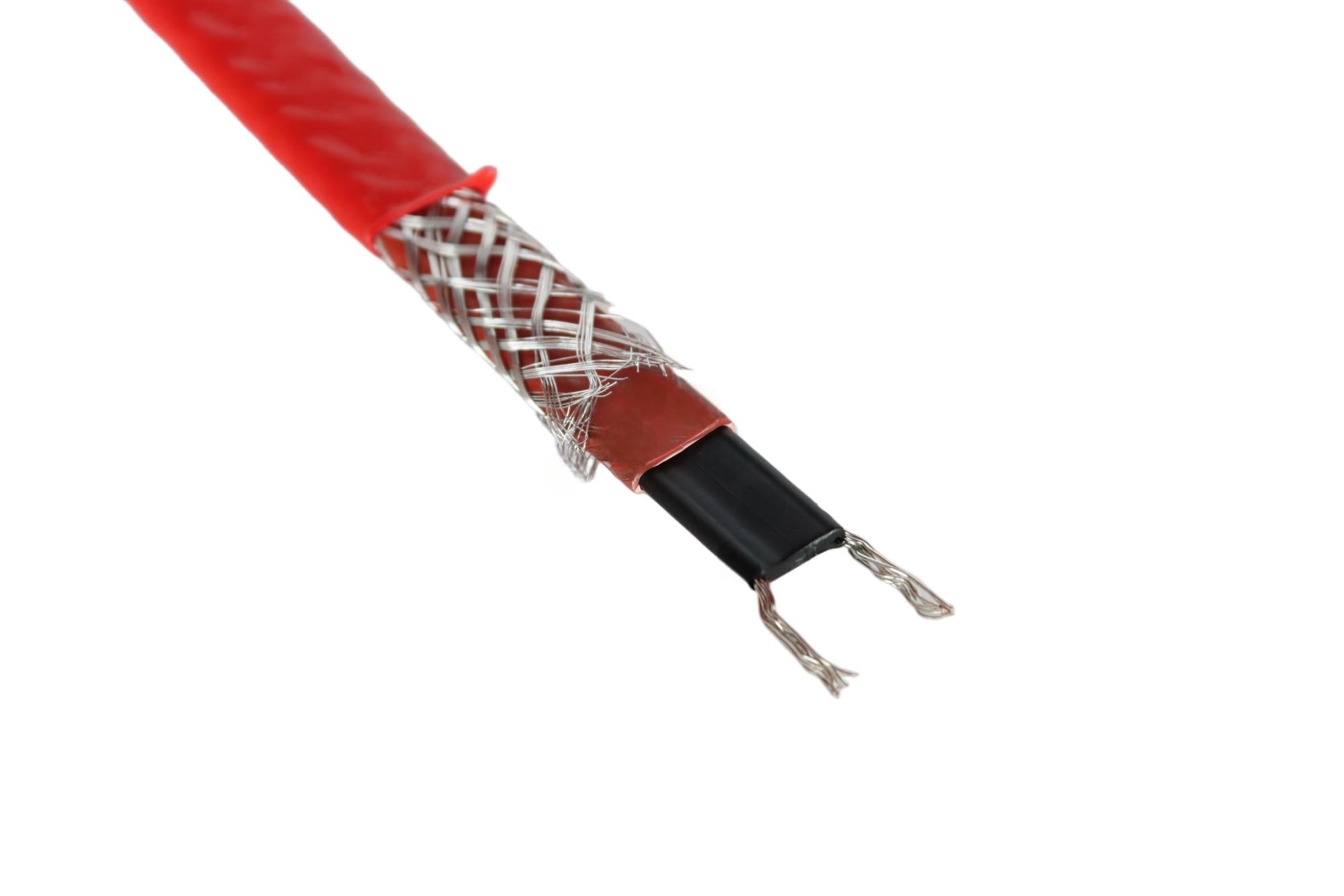 14 мм 30 Вт/м 65℃ F46 саморегулирующийся антикоррозийный греющий кабель