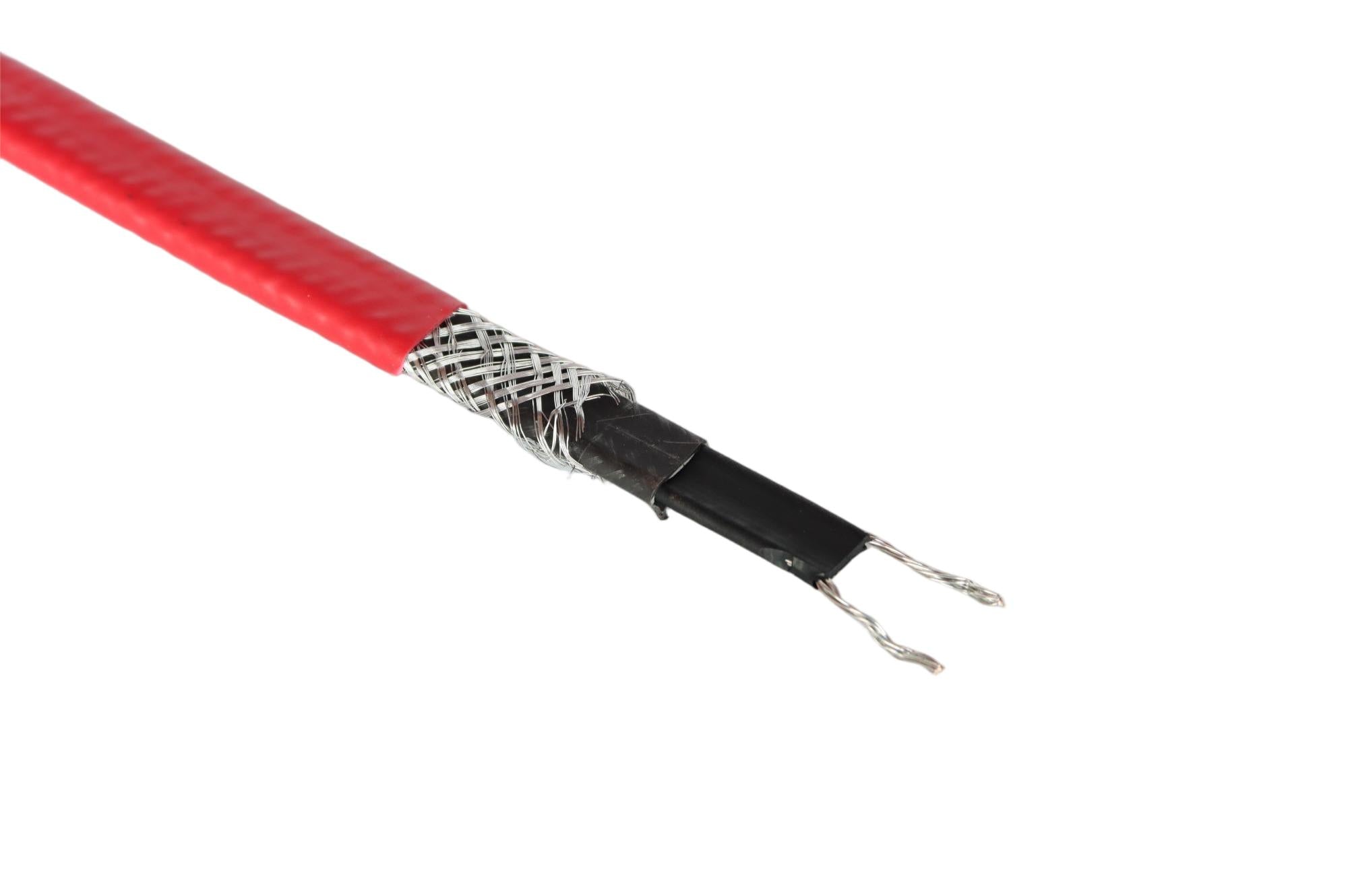 14 мм 30 Вт/м 65℃ саморегулирующийся греющий кабель